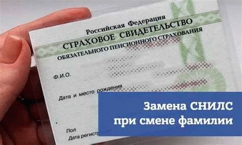 Особенности заполнения заявления на замену СНИЛС